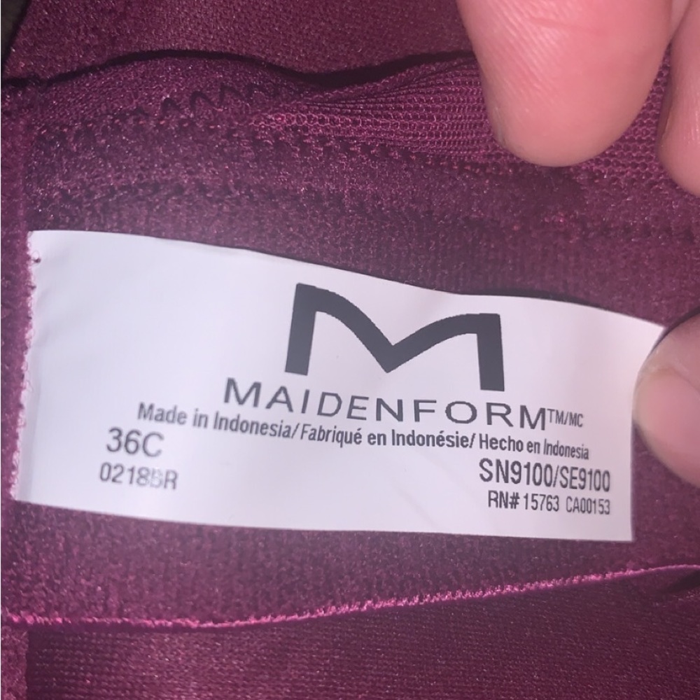 Pink bra size 36c